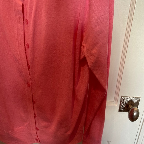 Coral  Classic Cardigan Charter Club, L - Picture 3 of 5